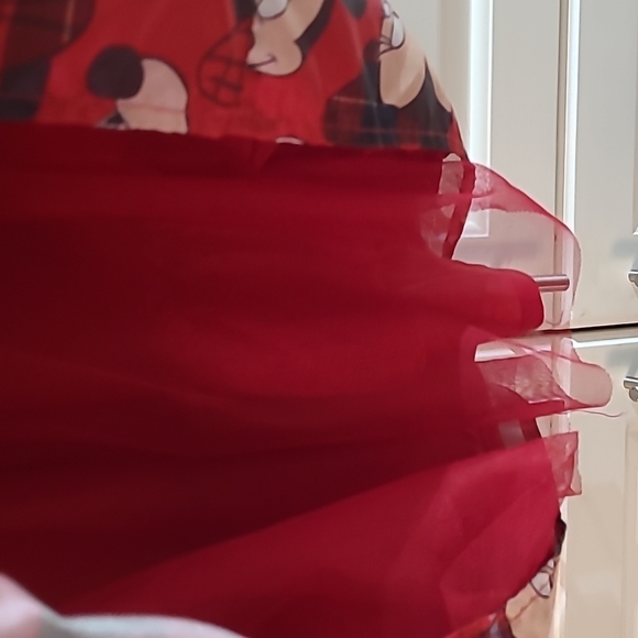 H&M Minnie Mouse Print Dress 3 4 - Picture 3 of 6